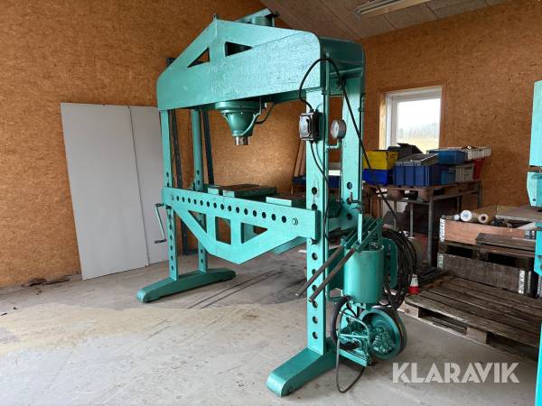 Hydraulisk værkstedpresser