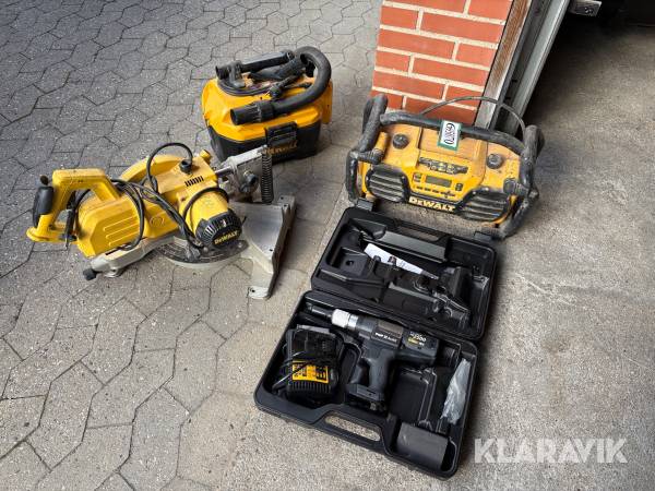 Håndværktøj Dewalt - 4 dele