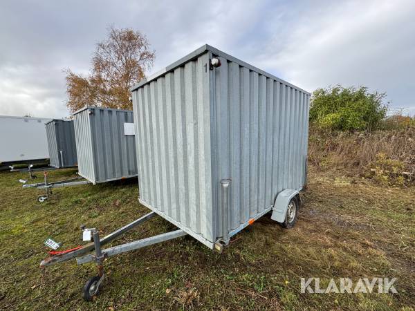 Lukket trailer Variant 750, MC