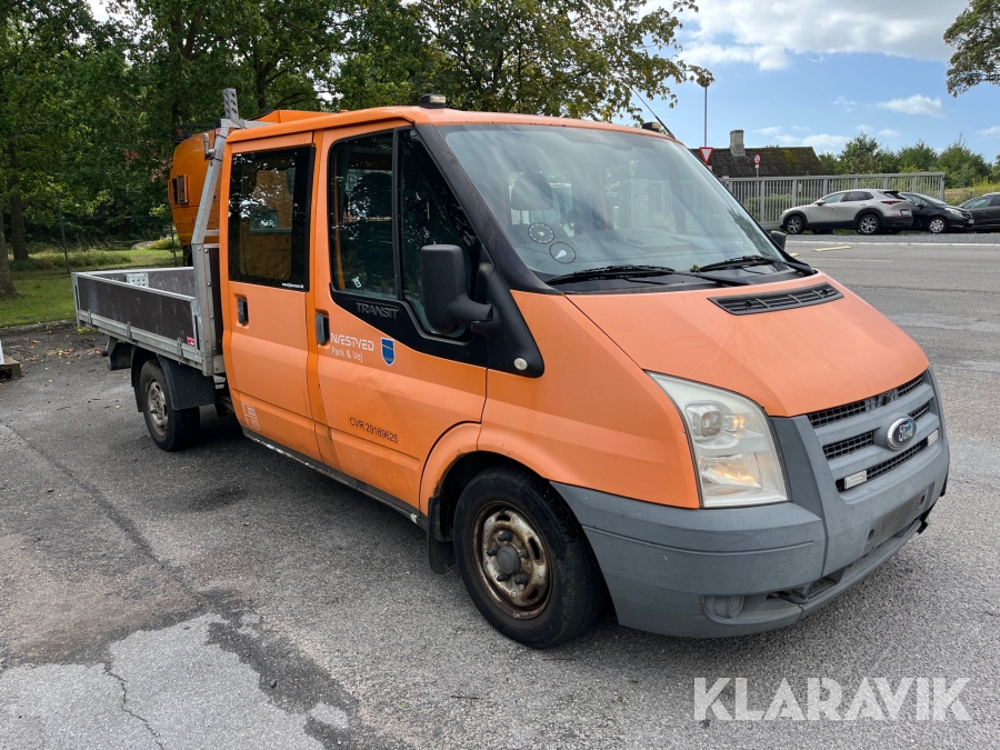 Ladbil Ford Transit mandskabsvogn