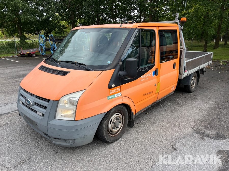 Ladbil Ford Transit mandskabsvogn