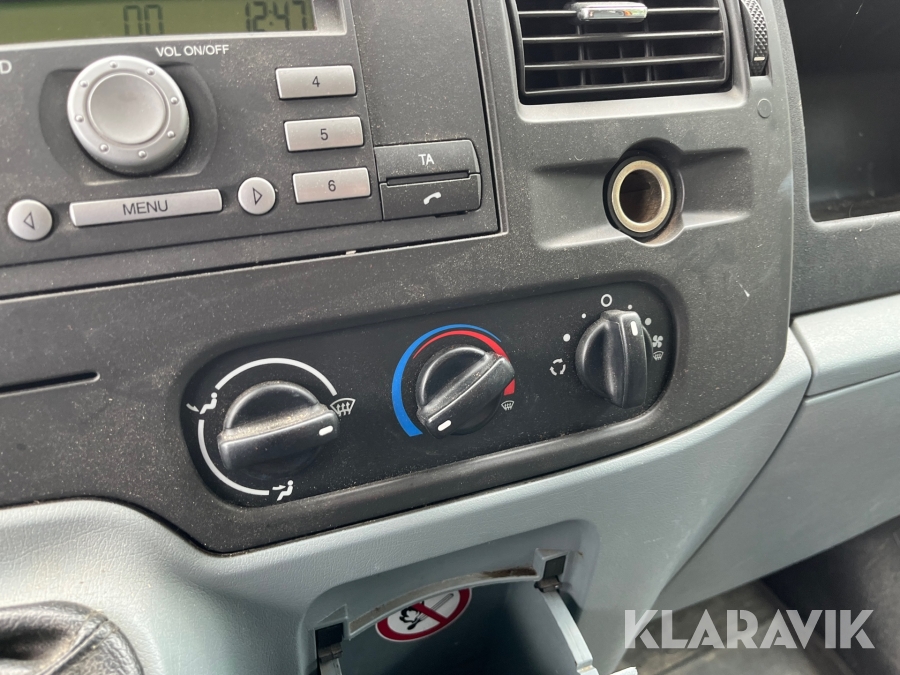 Ladbil Ford Transit mandskabsvogn