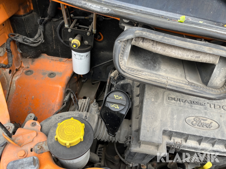 Ladbil Ford Transit mandskabsvogn