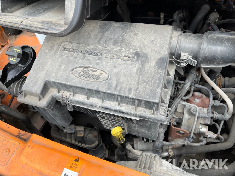 Ladbil Ford Transit mandskabsvogn