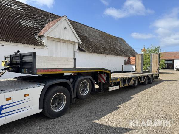 Maskintrailer Kässbohrer LB3E