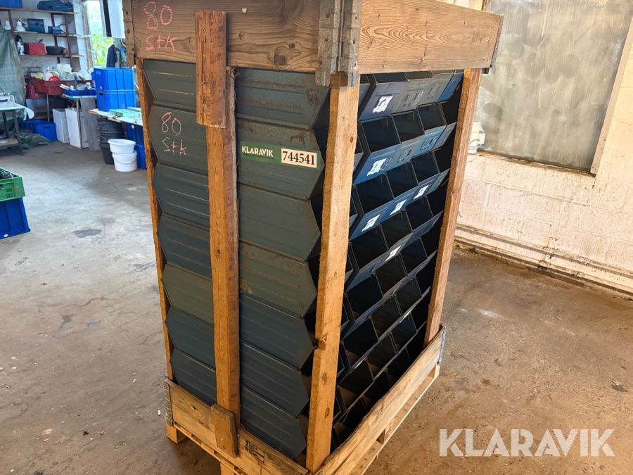 Opbevarings kasser - 80 styks