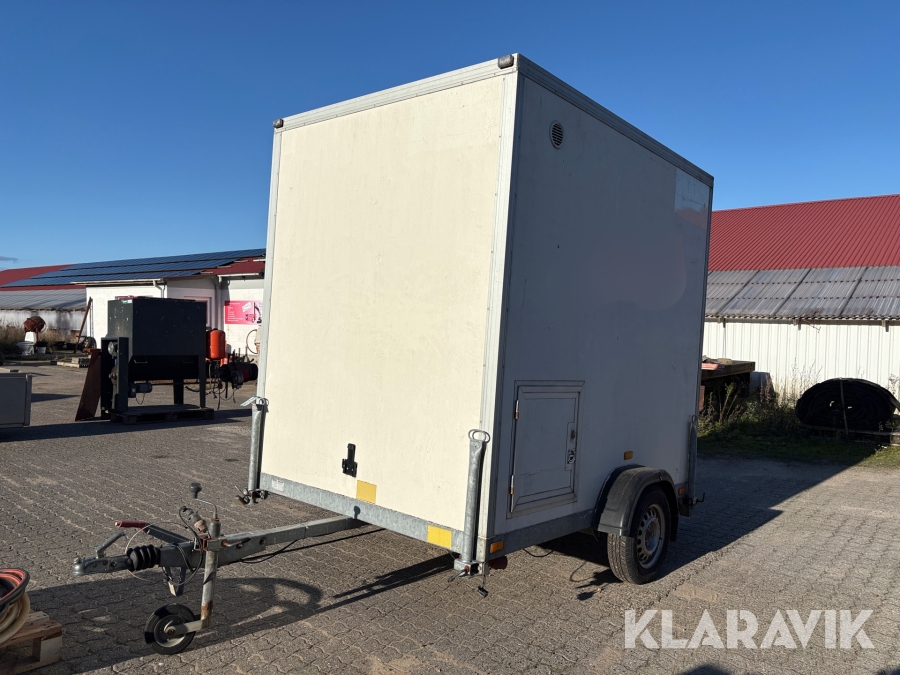 Toilet- og badeskur Eurowagon