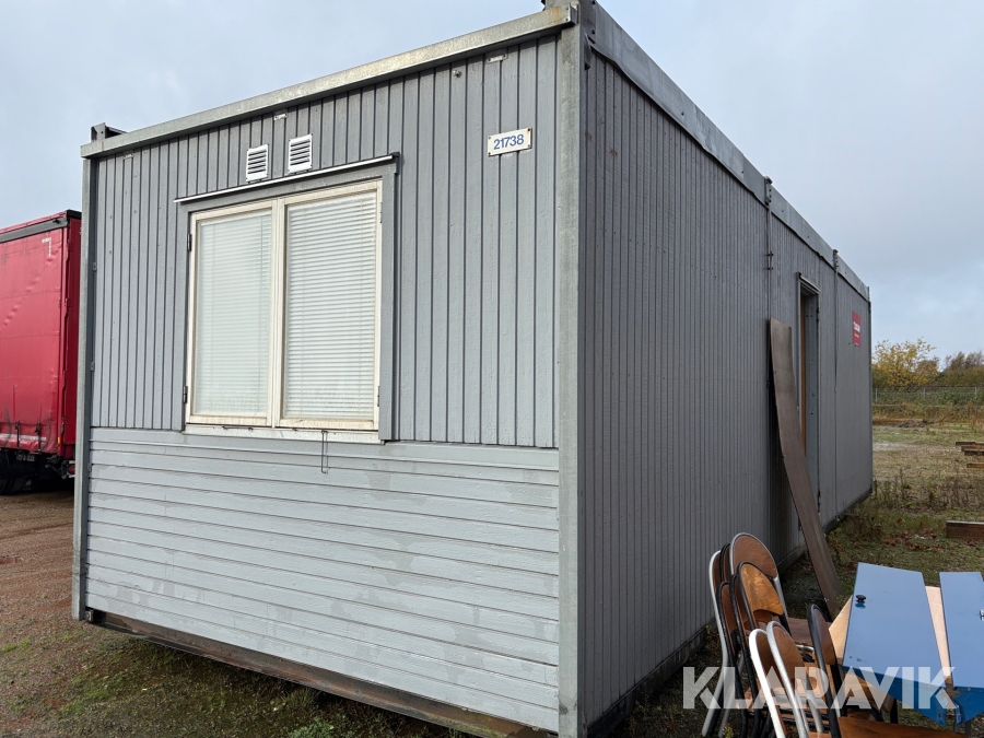 Kontormodul med 2 rum