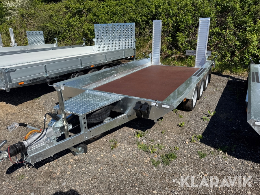 Maskine/bil trailer Martz BAU-3 400/3 S 3,5T