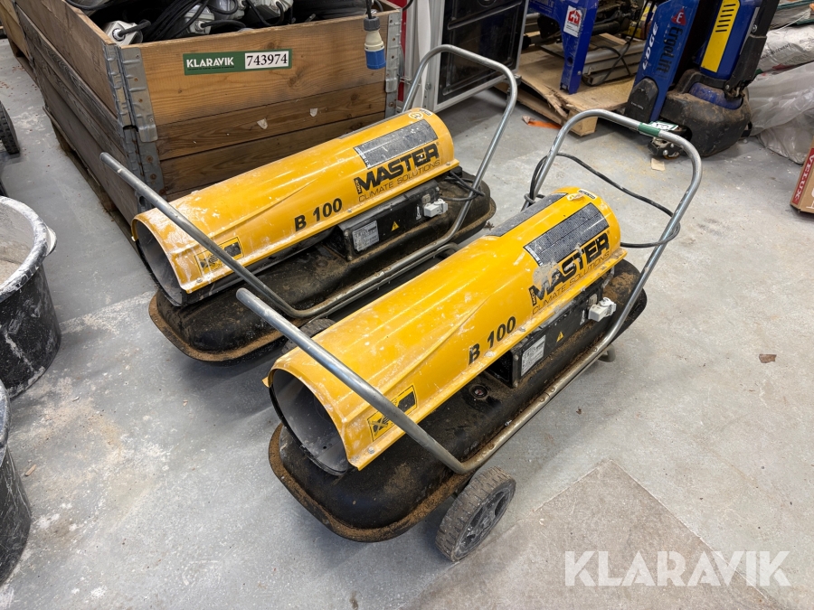 Varmekanoner Dantherm B 100 CED - 2 styk