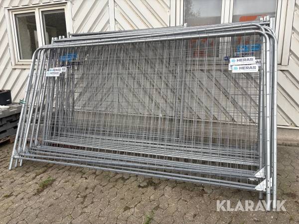 Byggepladshegn Heras med fødder