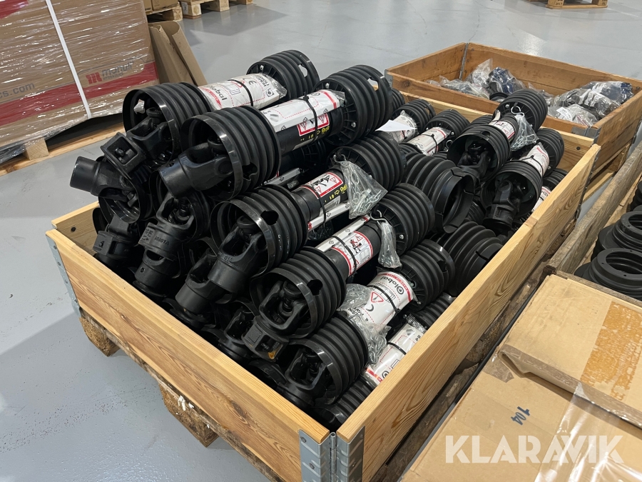 PTO aksler og tilbehør Bondioli flere paller