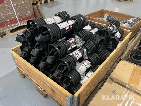 PTO aksler og tilbehør Bondioli flere paller