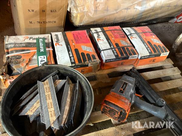 Søm og Sømpistol Paslode - til luft