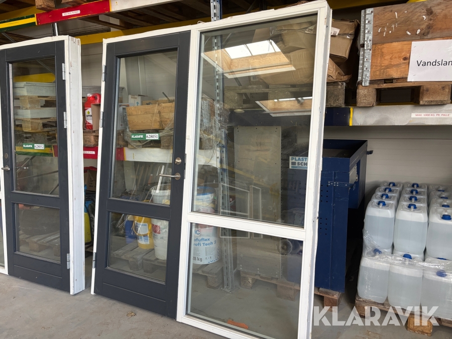 Dørparti 2 lags 1 styk