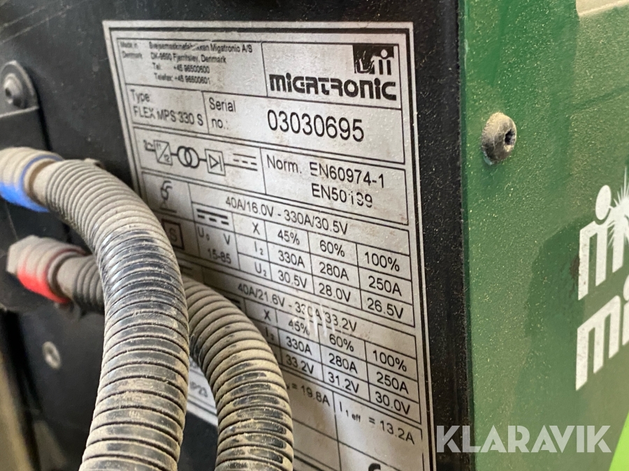 Svejsemaskine MIGATRONIC FLEX MPS 330 S