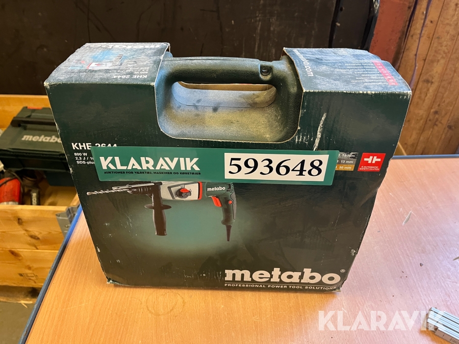 Kombihammer Metabo KHE 2644, Rebild, Klaravik auktioner
