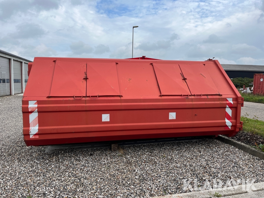 12m3 lukket container, Rebild, Klaravik auktioner
