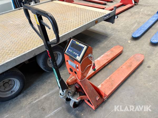 Palleløfter med vægt NP TRUCKS 2000kg.