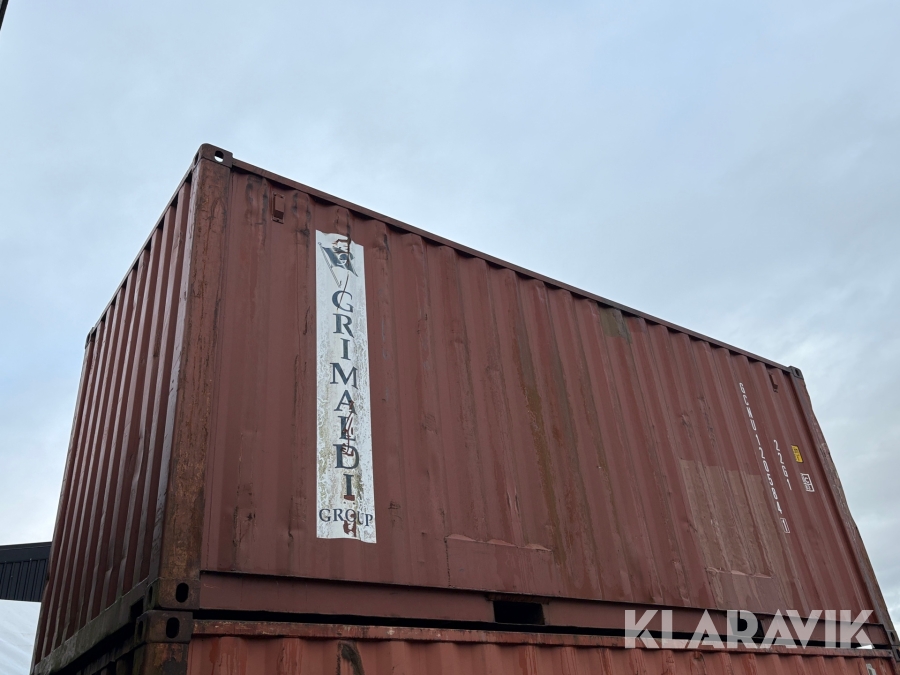 Lukket container Rina 6x2,4 m