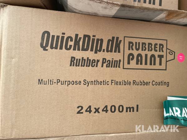 Gummi maling QuickDip NEON PINK 24 stk. 400ml