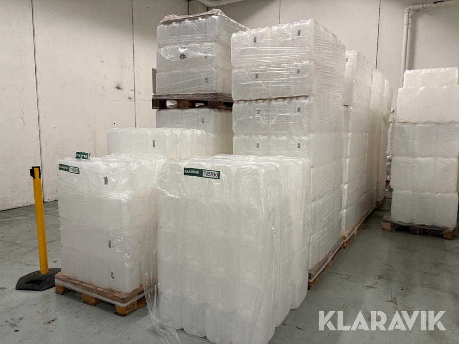 Plastikflasker Verpacknungstechnik Ma.:11 - 4,5 paller af 180 stk