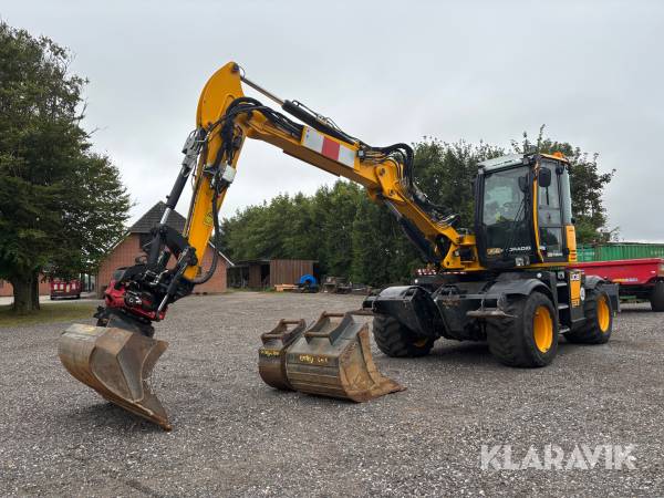 Hjulgraver JCB Hydradig 110W med tilbehør