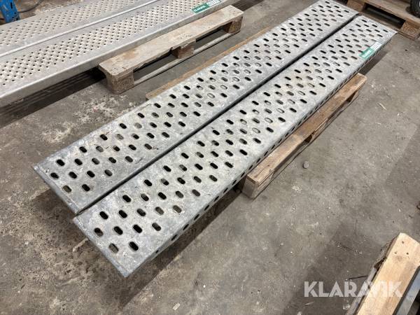 Ramper  2500mm 2.5tons passer til brenderup trailer