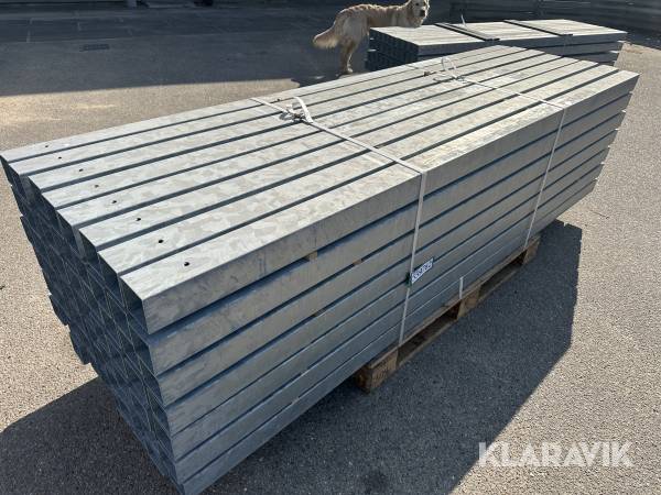 Galvaniserede stolper 57 styk