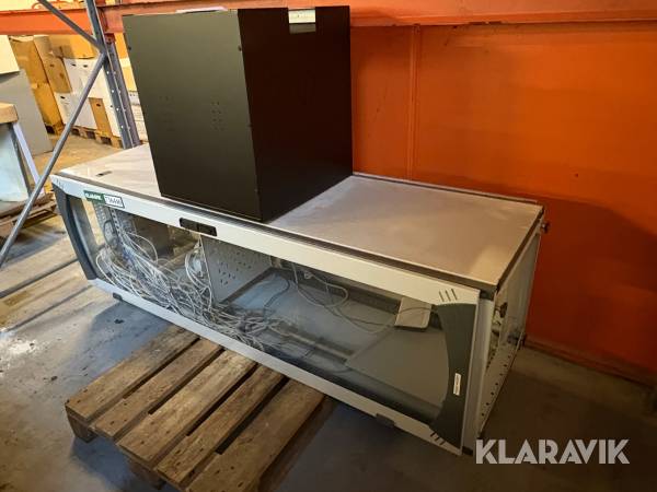 Rack skab LexCom Office + mindre minirack