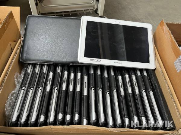 Tablets Samsung GT-P5100 / 16GB 10 styk med cover