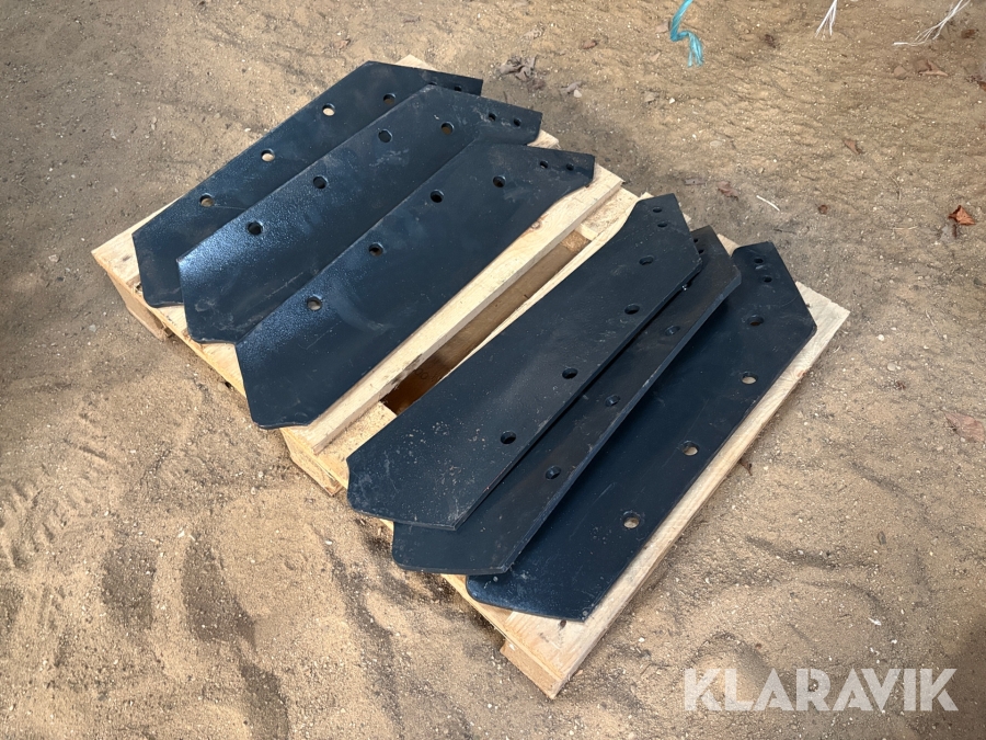 Plovskærer Kverneland 6 styk - 18 tommer