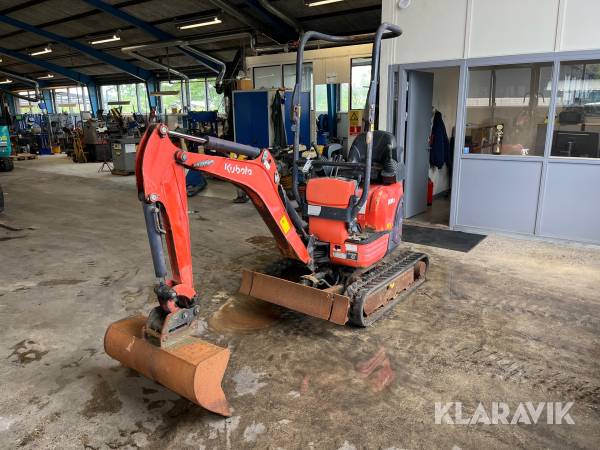 Mini graver Kubota U10-3