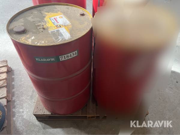 Motorolie Shell 15w-40 209 liter 1 tønde