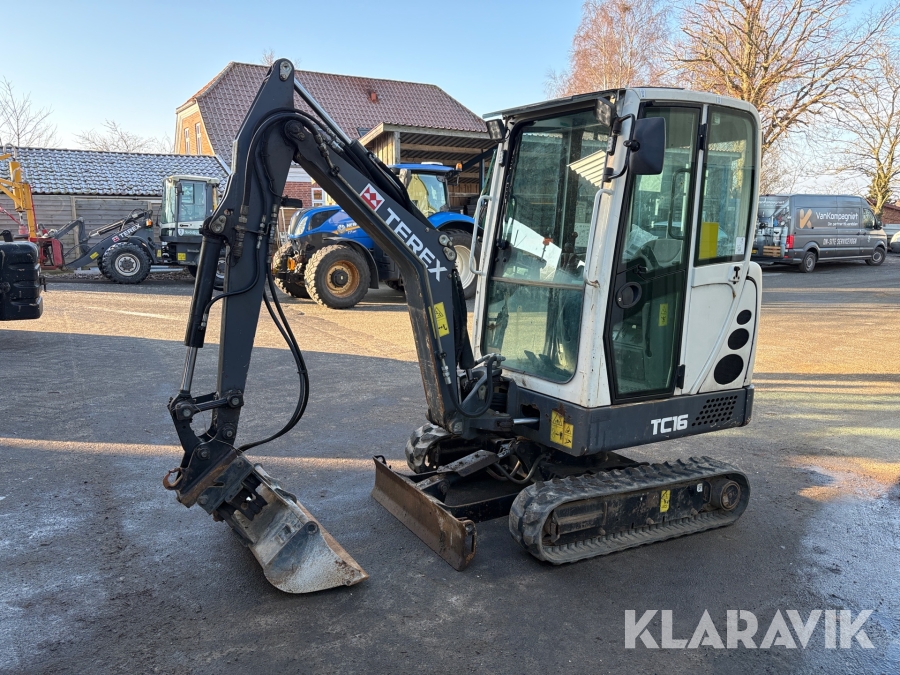 Minigraver Terex TC16