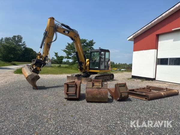 Gravemaskine Caterpiller 308E2 CR med tilbehør