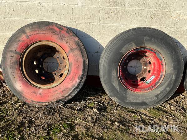 2 lastbilhjul 11.0 x 20 ( Volvo)