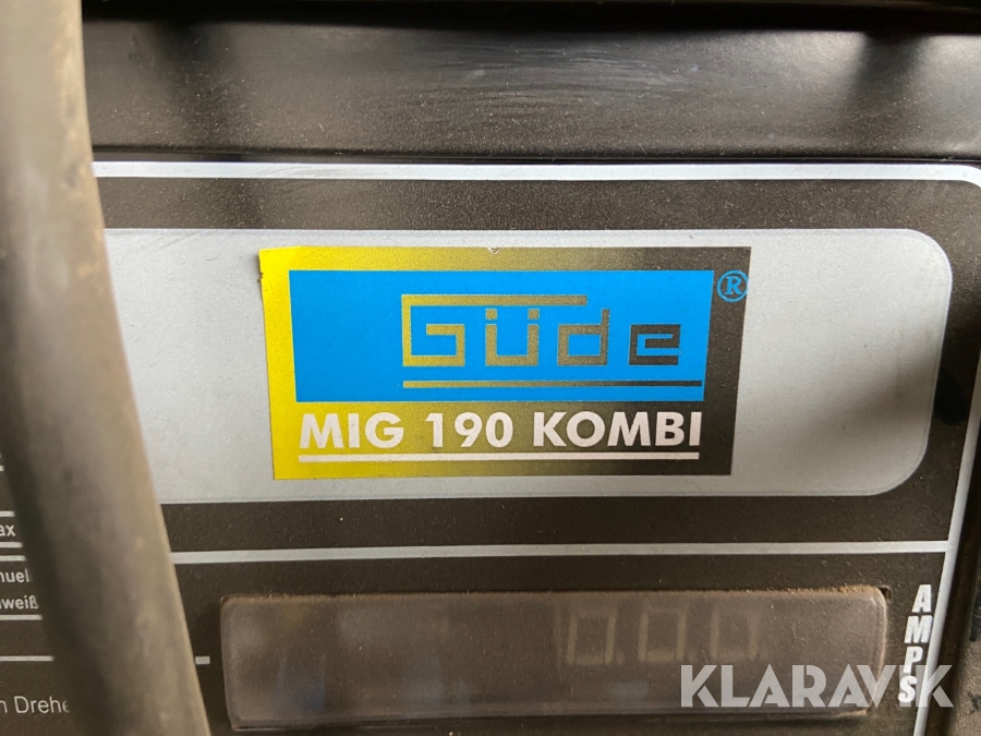 Svejsemaskiner Gude Mig 190 kombi, Faaborg-Midtfyn, Klaravik