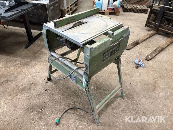 Bordrundsav Elektra Beckum KGT 500