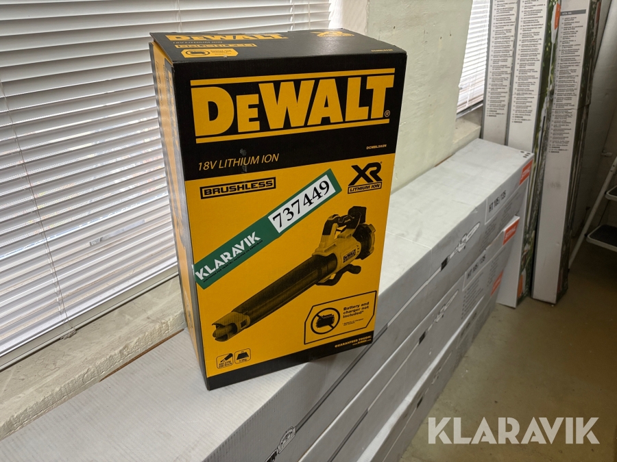 Løvblæser DeWalt 18V LITHIUM ION