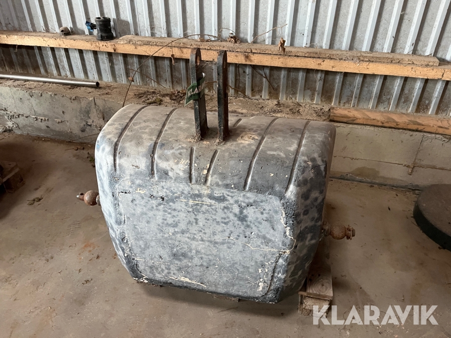 Vægtklods/frontklods