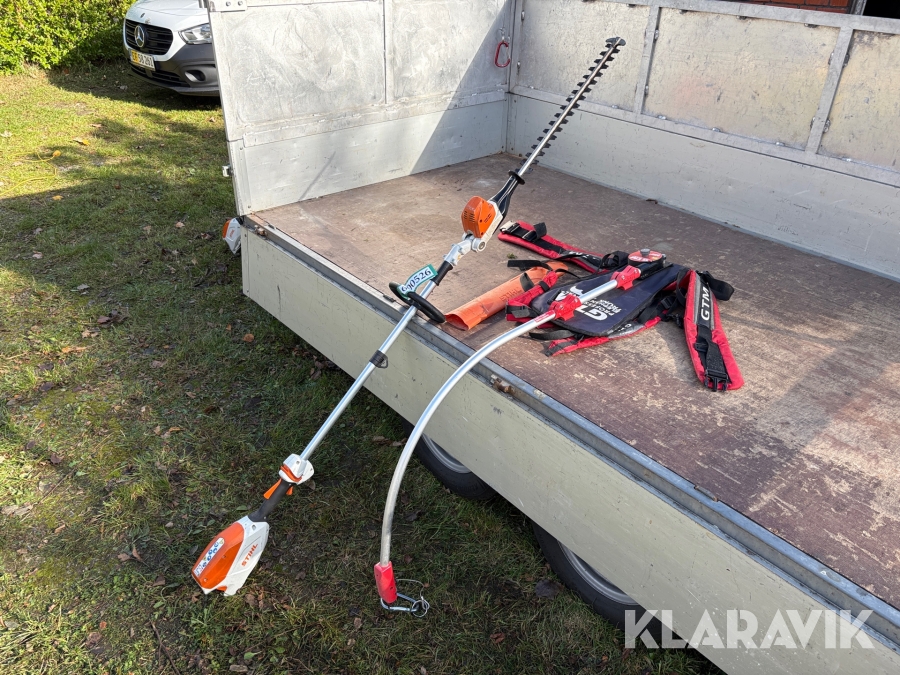 Hækkeklipper Stihl HLA 66 med rygbøjle