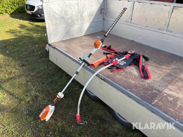 Hækkeklipper Stihl HLA 66 med rygbøjle