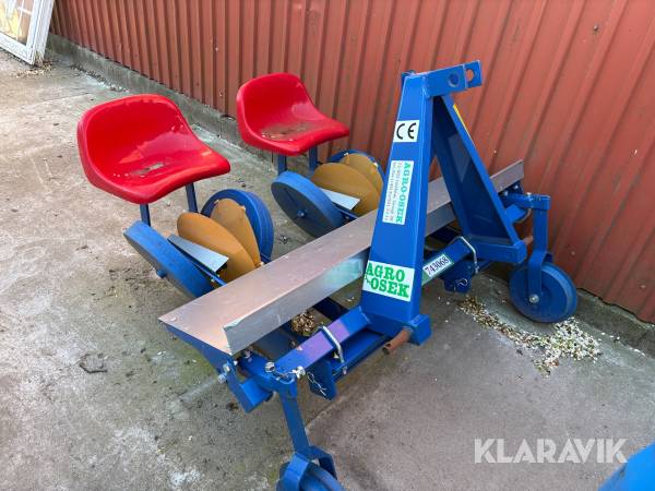 Plantemaskine - 2 rækker Agro Osek S237