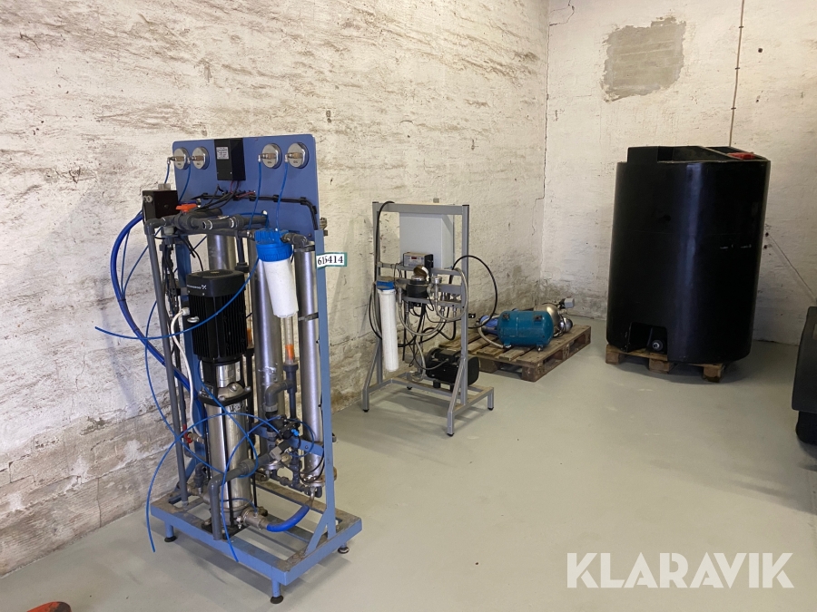 Blødgøringsanlæg ML System / Eurowater MLP 500 / R O 21