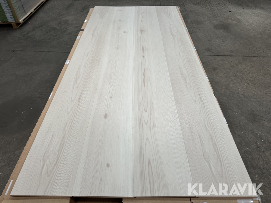 Gulv Moland Pine Cork Plank Northern White 104,64 m2