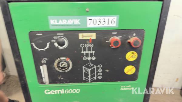 Gerni 6000 – Diesel hedvandsrenser Gerni 6000