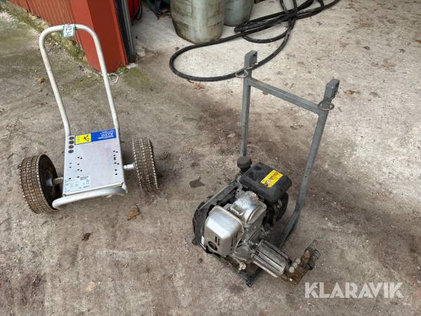 Højtryksrenser Nilfisk Alto benzin drevet