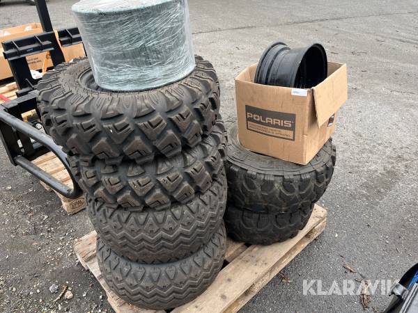 Blandet dæk Polaris  8 styk