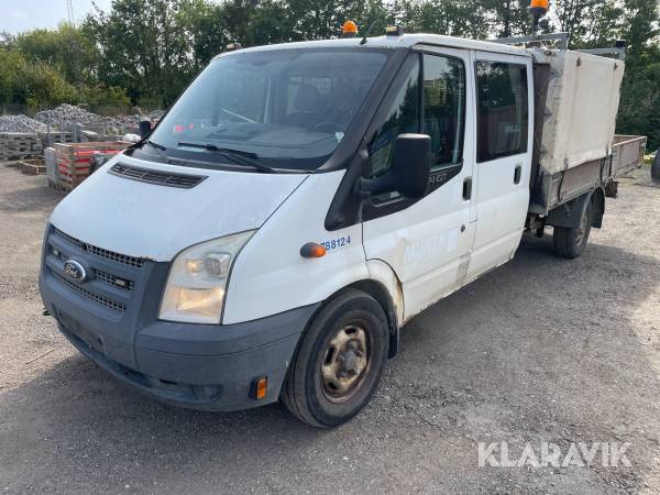 Dobbeltkabine Ford Transit 350LF 2.2 TDCI Ladvogn/Dobbeltkabine